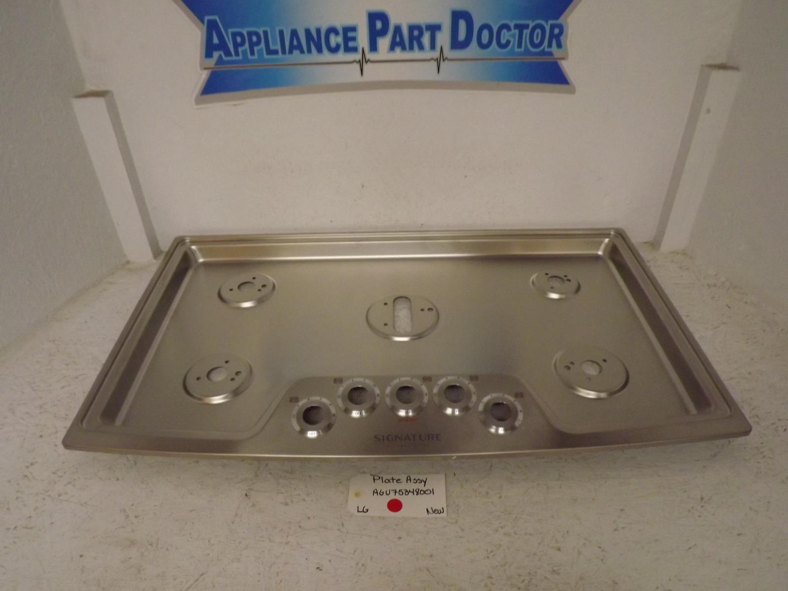LG Range AGU75348001 Plate Assembly New LG Range AGU75348001 Plate Assembly New